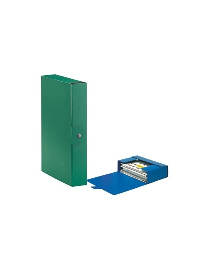 Scatola progetto C26 25x35cm dorso 6 verde ESSELTE