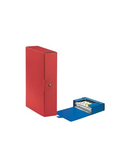 Scatola progetto C28 25x35cm dorso 8 rosso ESSELTE