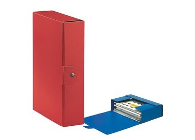Scatola progetto C28 25x35cm dorso 8 rosso ESSELTE