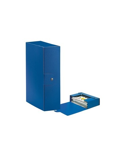 Scatola progetto C30 25x35cm dorso 10 blu ESSELTE