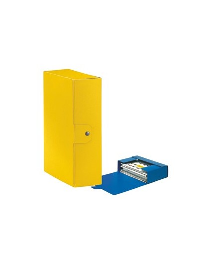 Scatola progetto C30 25x35cm dorso 10 giallo ESSELTE