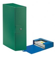 Scatola progetto C30 25x35cm dorso 10 verde ESSELTE