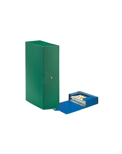 Scatola progetto C30 25x35cm dorso 10 verde ESSELTE