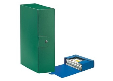 Scatola progetto C30 25x35cm dorso 10 verde ESSELTE