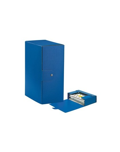 Scatola progetto C35 25x35cm dorso 15 blu ESSELTE