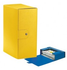 Scatola progetto C35 25x35cm dorso 15 giallo ESSELTE