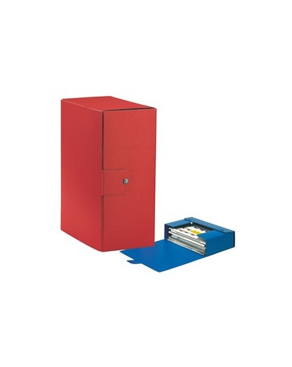 Scatola progetto C35 25x35cm dorso 15 rosso ESSELTE