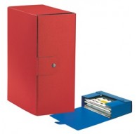 Scatola progetto C35 25x35cm dorso 15 rosso ESSELTE