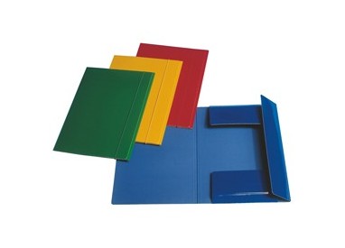 CARTELLINA C/ELASTICO C46 VERDE 25X35CM