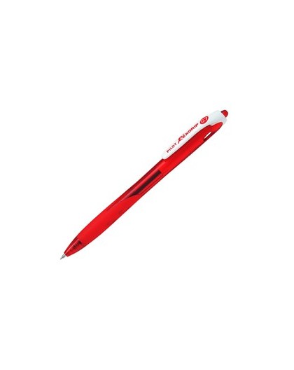 PENNA SFERA SCATTO REXGRIP BEGREEN 0.7MM ROSSO PILOT