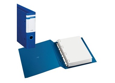 Raccoglitore STELVIO F 50 A4 4D blu 22x30cm SEI ROTA