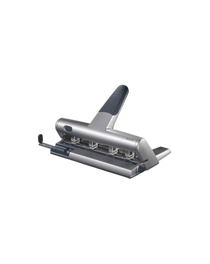 PERFORATORE 4 FORI VARIABILI PASSO 6-8 MAX 30FG AKTO ARGENTO LEITZ