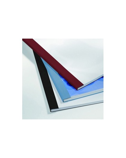 100 CARTELLINE TERMICHE 6MM NERO BUSINESS LINE LEATHER