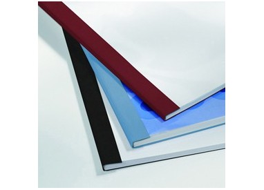 100 CARTELLINE TERMICHE 6MM NERO BUSINESS LINE LEATHER