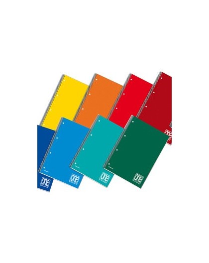 MAXIQUADERNO A4 SPIRALATO 5mm c/fori 80gr 60fg ONE COLOR BLASETTI