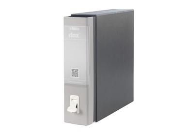 Registratore New Dox 1 grigio dorso 8cm f.to commerciale Esselte