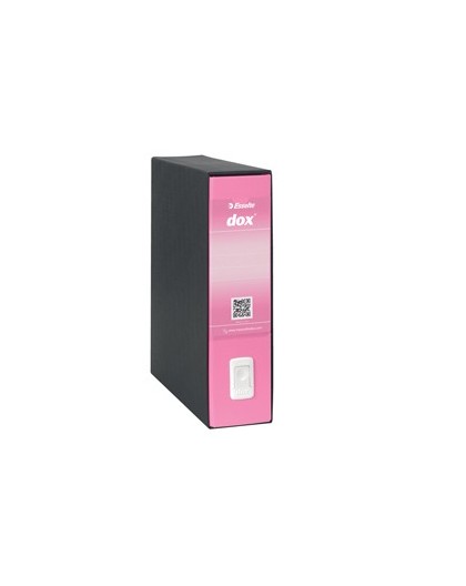 Registratore New Dox 1 rosa dorso 8cm f.to commerciale Esselte