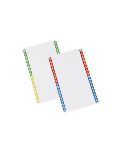 PACK 10FG A4 DA 40 CARTONCINI 140MM X CART. SOSPESE ARMADIO