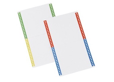 PACK 10FG A4 DA 40 CARTONCINI 140MM X CART. SOSPESE ARMADIO