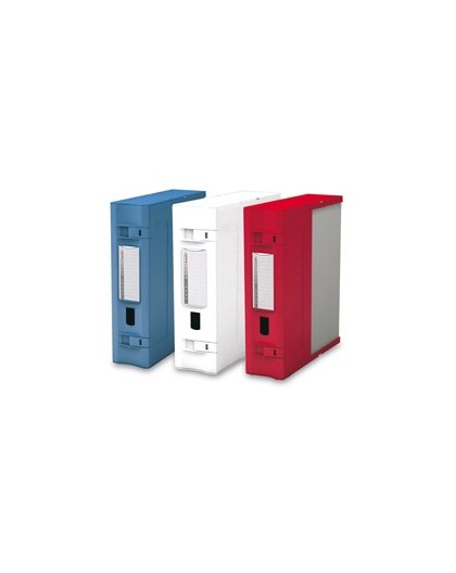 SCATOLA ARCHIVIO COMBI BOX E600 ROSSO 29,8X36,2 D.9CM