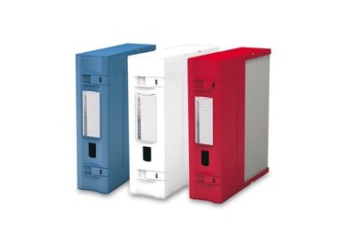 SCATOLA ARCHIVIO COMBI BOX E600 ROSSO 29,8X36,2 D.9CM