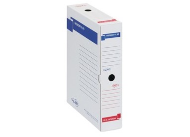 Scatola archivio MEMORY X80 25x35cm dorso 8cm SEI ROTA