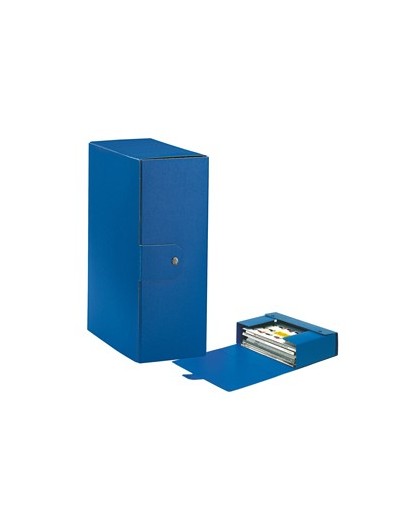Scatola progetto C32 25x35cm dorso 12 blu ESSELTE