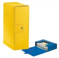 Scatola progetto C32 25x35cm dorso 12 giallo ESSELTE