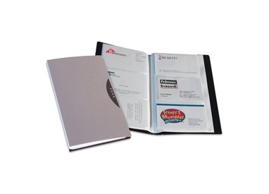 PORTABIGLIETTI VISITA 120 TASCHE SILVER C/CUSTODIA