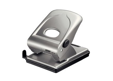 Perforatore 2 fori passo 8 FMC40 max 40fg argento RAPID
