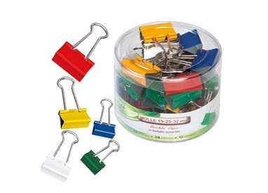 BARATTOLO 60 DOUBLE CLIPS ASSORTITE ART.566