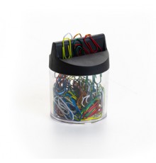 DISPENSER MAGNETICO 125 FERMAGLI COLORI METAL N.2 MM26 LEONE COLOR