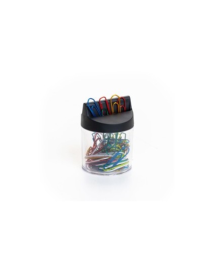 DISPENSER MAGNETICO 60 FERMAGLI COLORI METAL N.4 MM32 LEONE COLOR