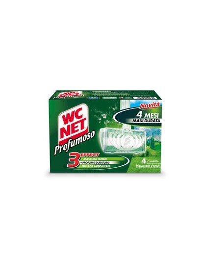 WC NET TAVOLETTA PROFUMOSO MONTAIN FRESH (4X34GR)