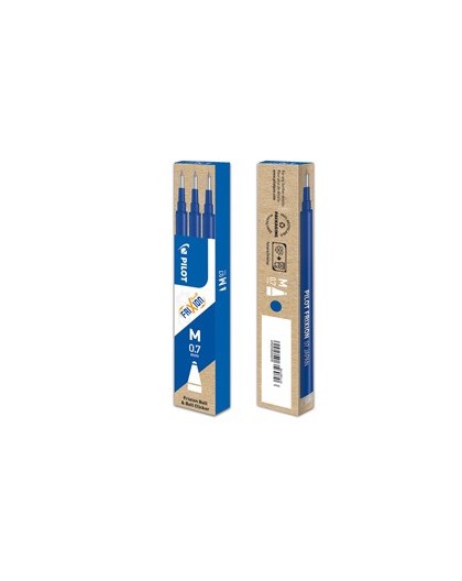 SET 3 REFILL SFERA FRIXIONball 0.7mm BLU PILOT