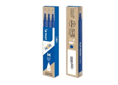 SET 3 REFILL SFERA FRIXIONball 0.7mm BLU PILOT
