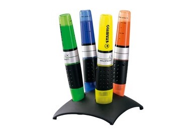 SET 4 EVIDENZIATORI STABILO LUMINATOR 7104-2
