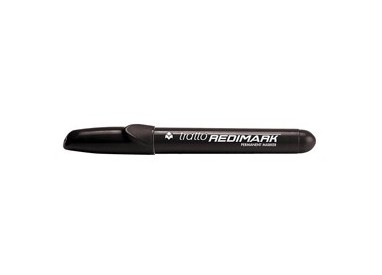 MARCATORE TRATTO REDIMARK NERO P.TONDA