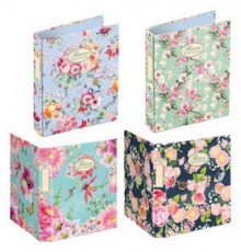 Raccoglitore a 4 anelli Pigna Nature Flowers 27X32cm anelli 30mm