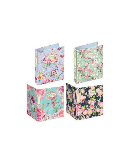 Raccoglitore a 4 anelli Pigna Nature Flowers 27X32cm anelli 30mm