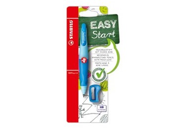 PORTAMINE STABILO® EASYergo 3,15mm azzurro PER DESTRORSI + AFFILAMINE