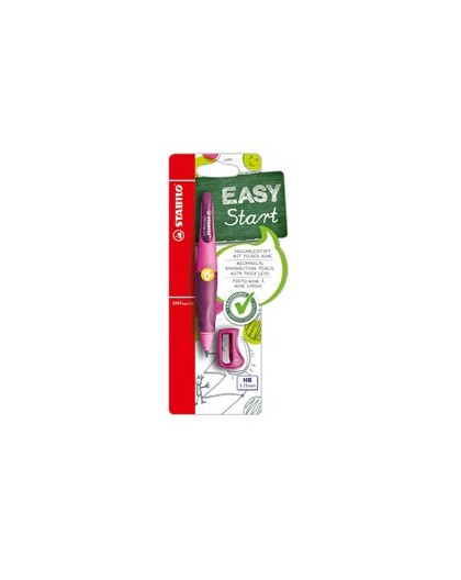 PORTAMINE STABILO® EASYergo 3,15mm rosa PER MANCINI + AFFILAMINE