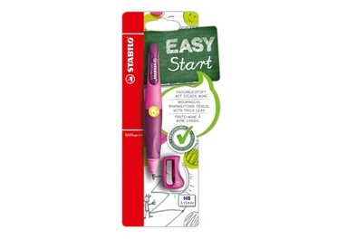 PORTAMINE STABILO® EASYergo 3,15mm rosa PER MANCINI + AFFILAMINE