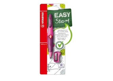 PORTAMINE STABILO® EASYergo 3,15mm rosa PER DESTRORSI + AFFILAMINE