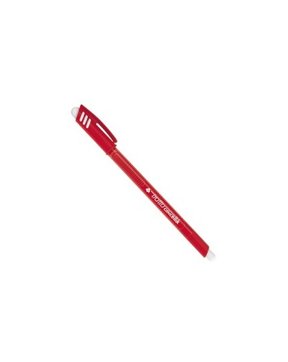 Penna sfera cancellabile CANCELLIK 1,0mm rosso TRATTO