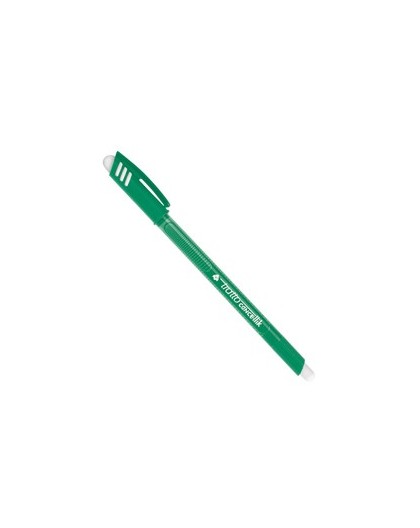 Penna sfera cancellabile CANCELLIK 1,0mm verde TRATTO