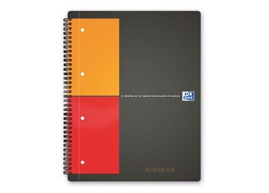Maxi spiralato 240X297mm 5mm c/margine 80gr 80fg Activebook OXFORD