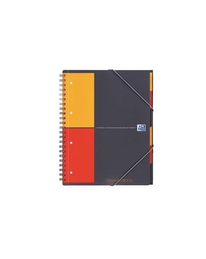 Maxi spiralato 240x297mm 5mm c/margine 80fg 80gr Organizerbook OXFORD
