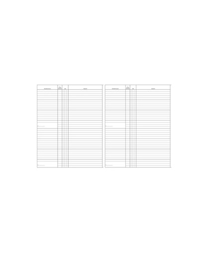 REGISTRO LIBRO SOCI SPA/SRL 31X24,5 47PAG. E2376