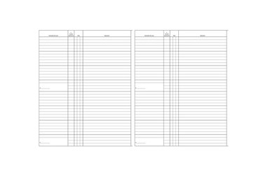 REGISTRO LIBRO SOCI SPA/SRL 31X24,5 47PAG. E2376